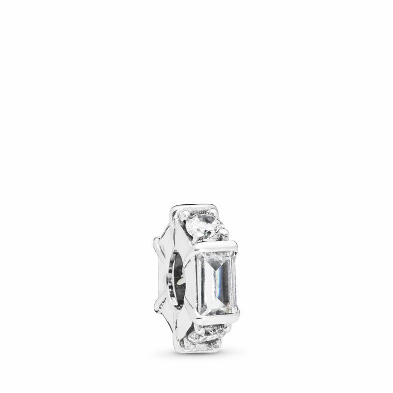 Pandora Australia Ice Sculpture Spacer Charm - Sterling Silver | PCRVBF803